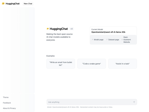 HuggingChat - 1234.chat