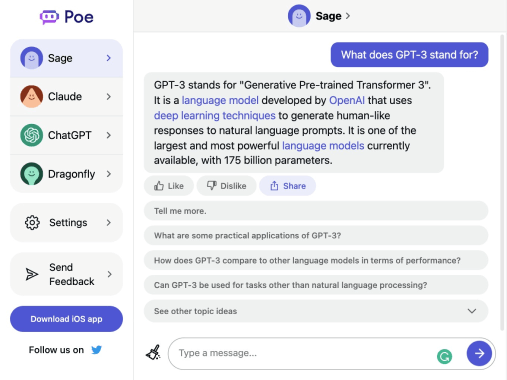 Poe - 1234.chat