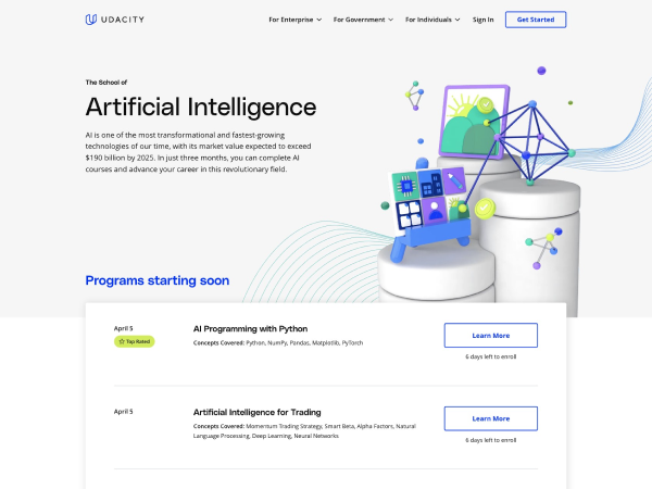 Udacity AI学院 - 1234.chat